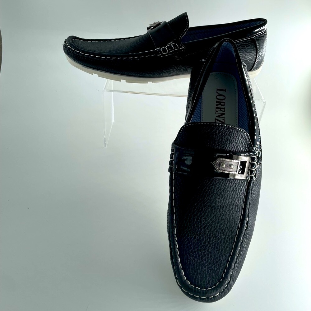 Men Lorenzo black shoes